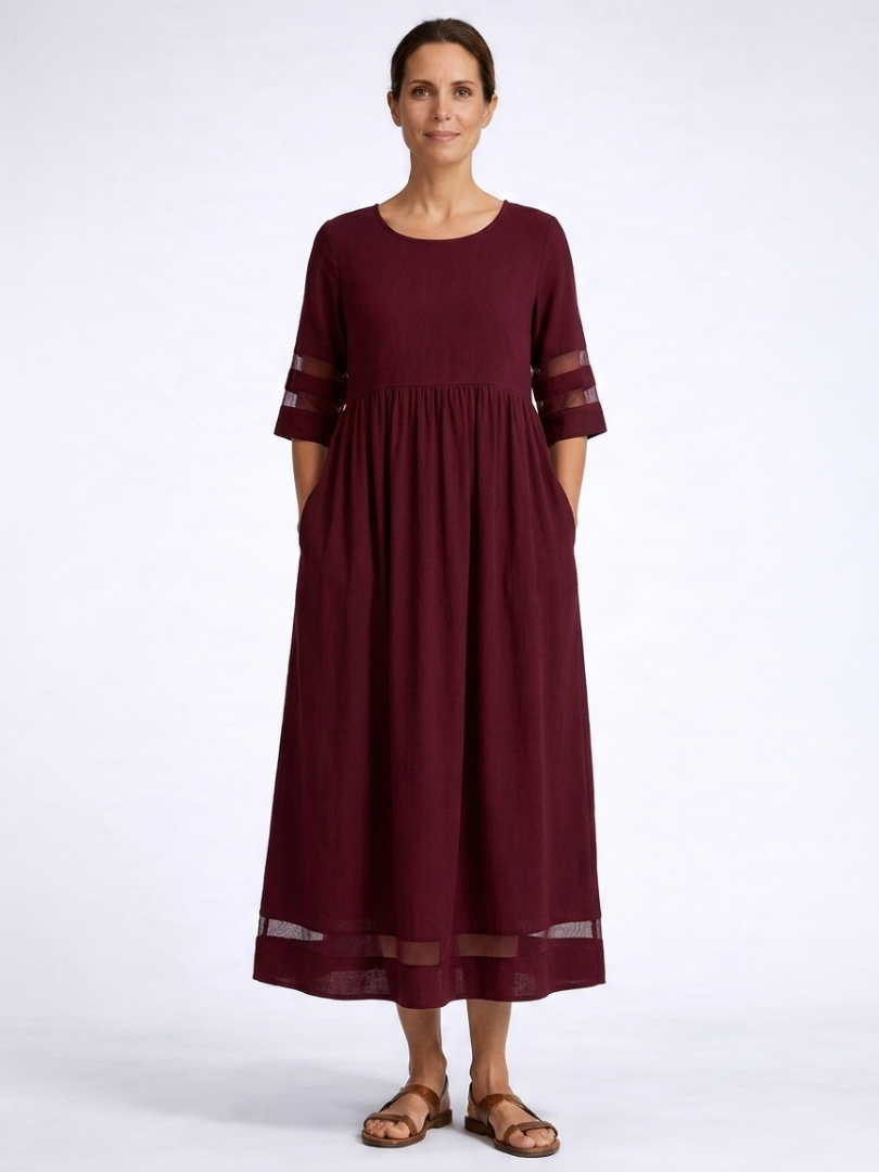 Delymarina | Elegancka sukienka midi