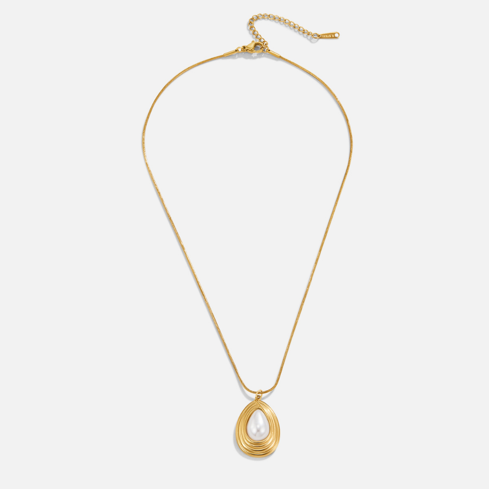 Naszyjnik Camila Teardrop w stylu vintage