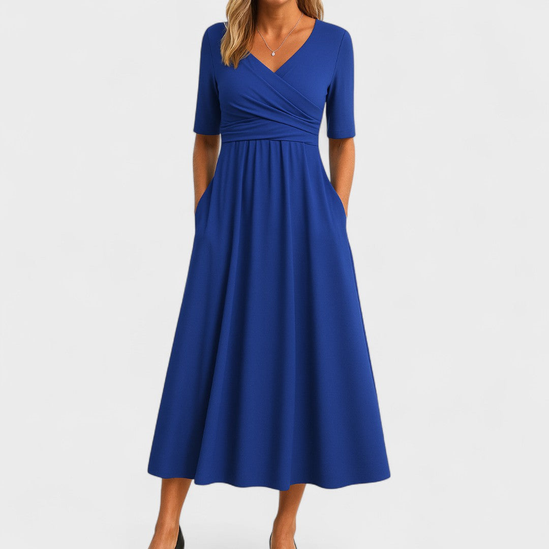 Phoebe | Elegancka sukienka midi