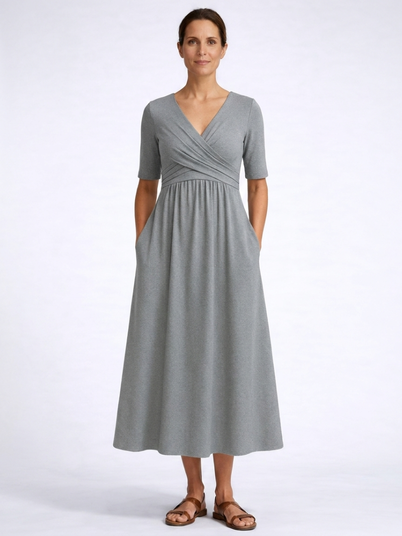 Phoebe | Elegancka sukienka midi