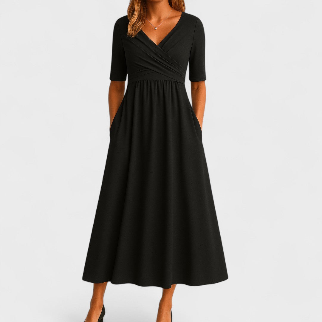 Phoebe | Elegancka sukienka midi