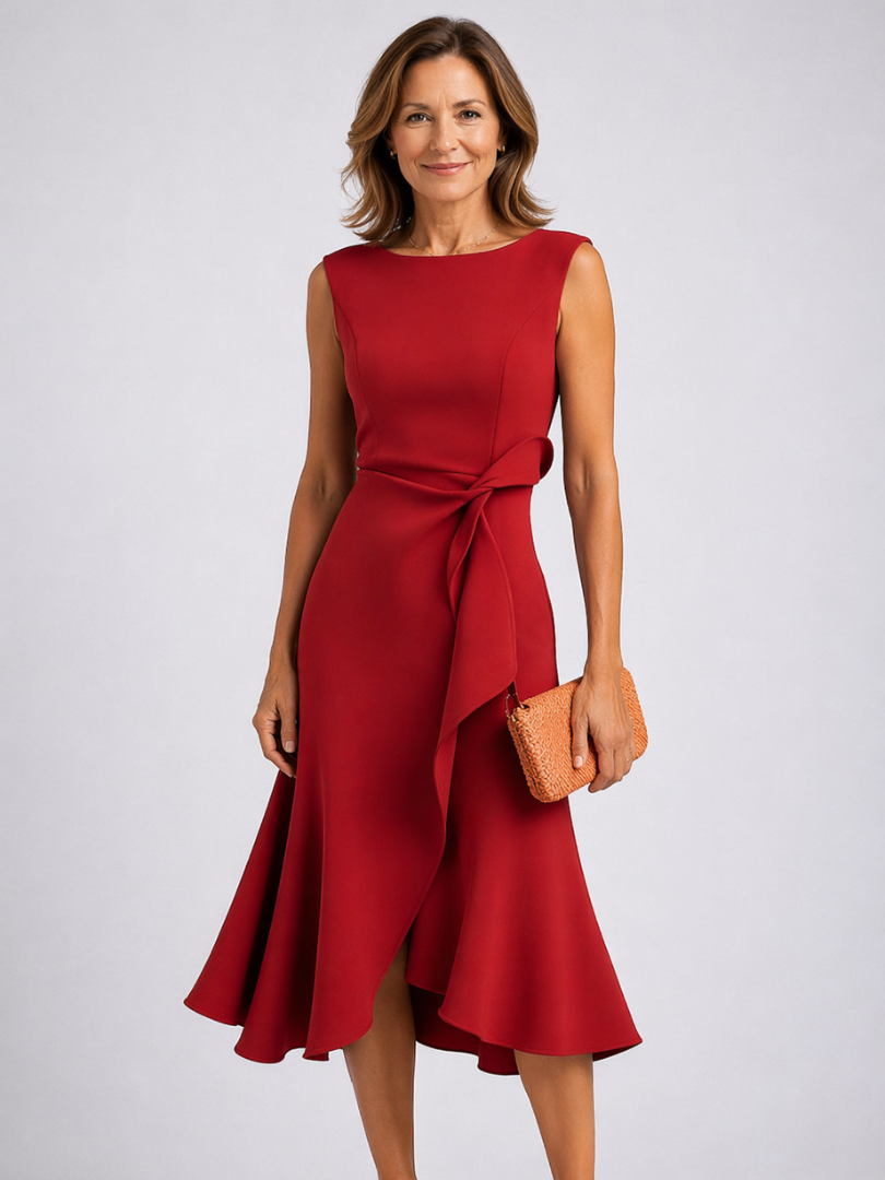 Darlene | Elegancka sukienka midi