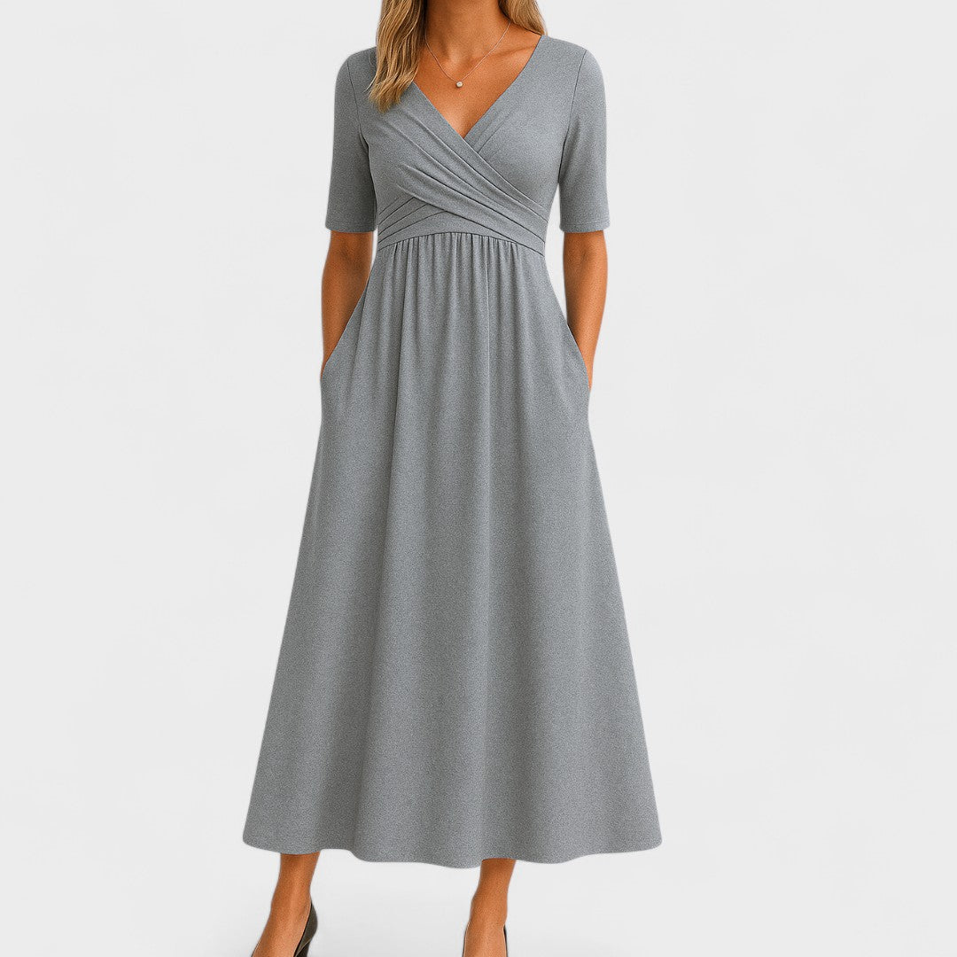 Phoebe | Elegancka sukienka midi