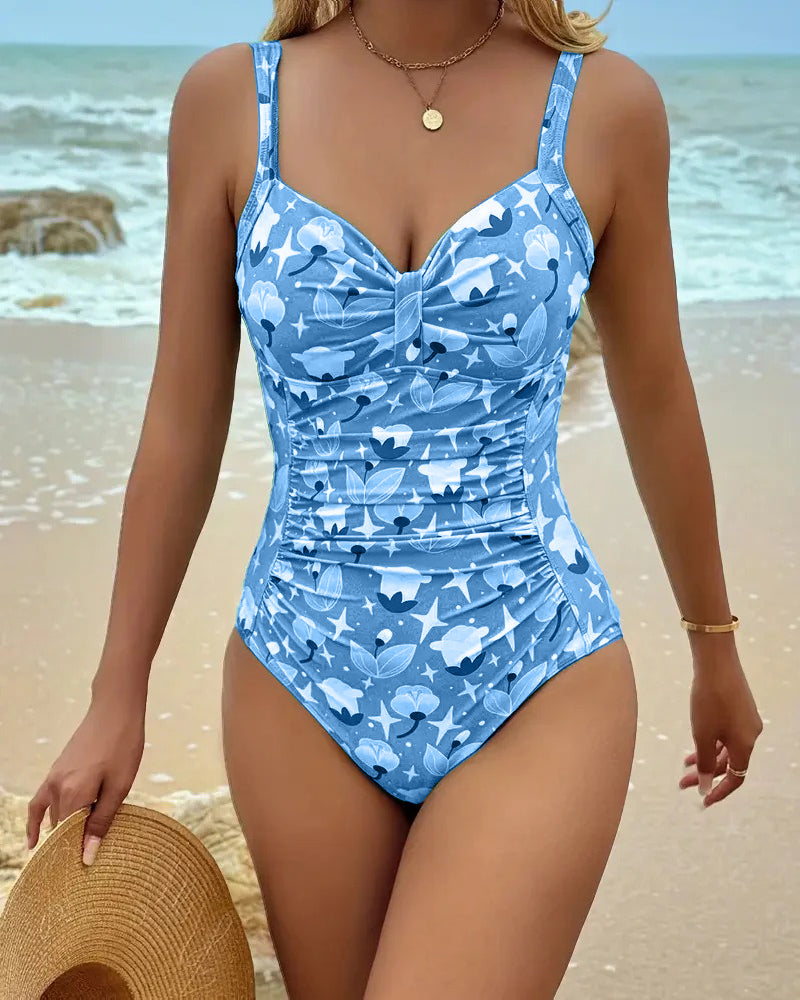 Clara | Jednoczęściowe tankini z nadrukiem