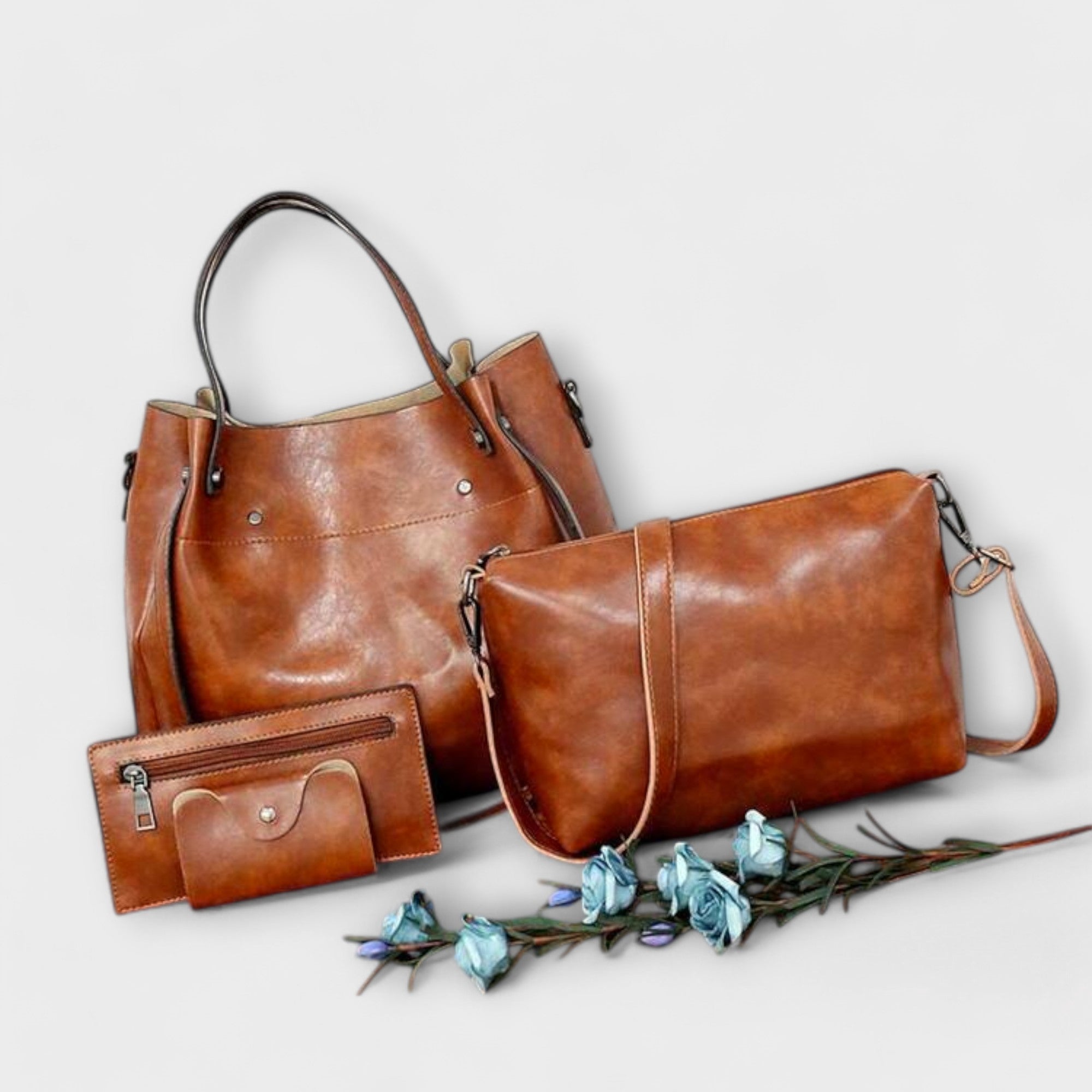 Olivia – 4-częściowy zestaw torebek w stylu vintage