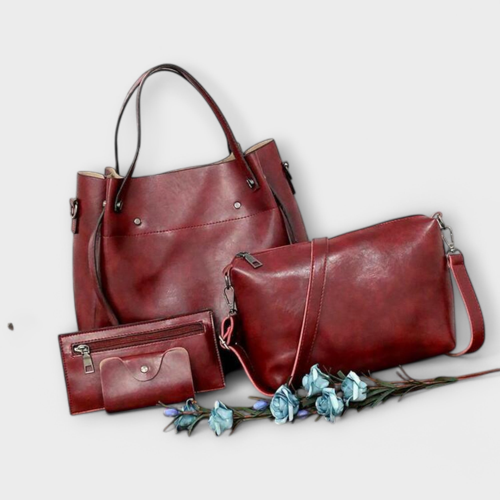 Olivia – 4-częściowy zestaw torebek w stylu vintage
