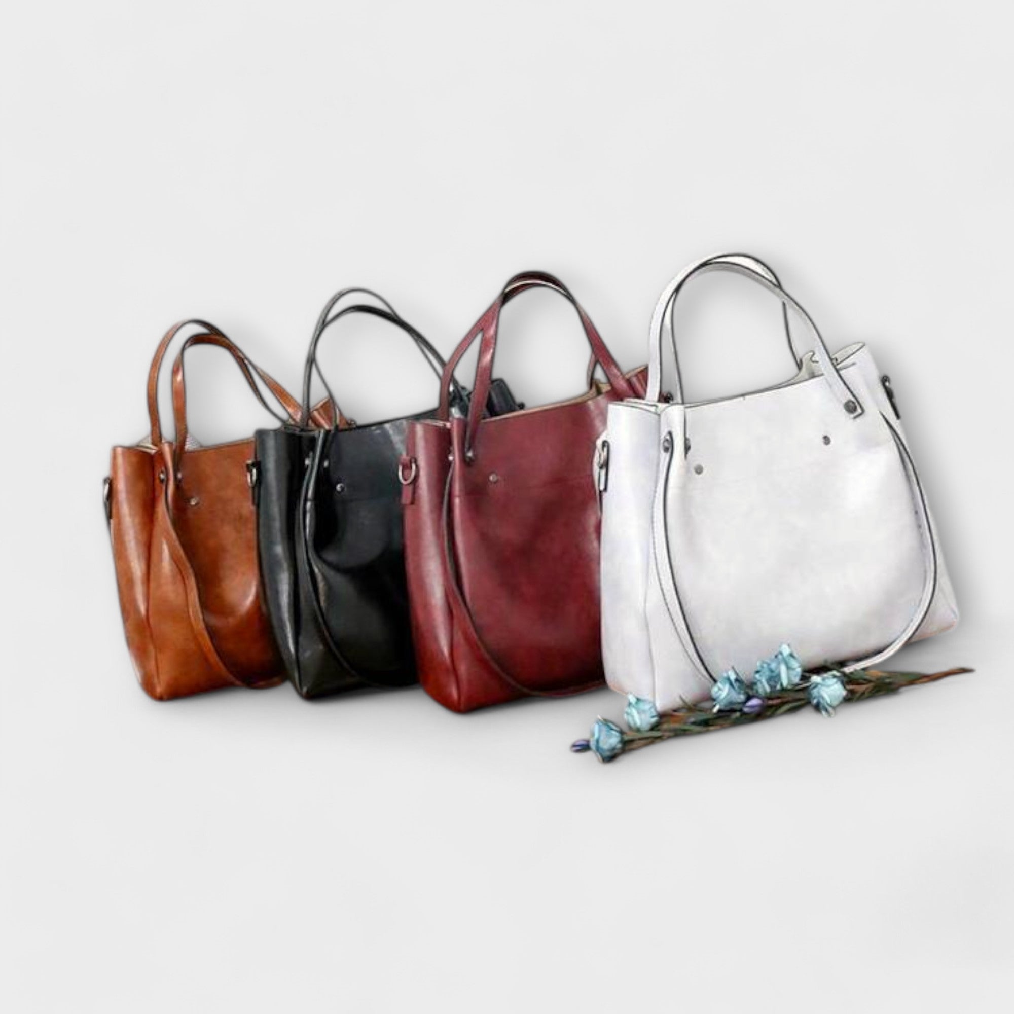 Olivia – 4-częściowy zestaw torebek w stylu vintage