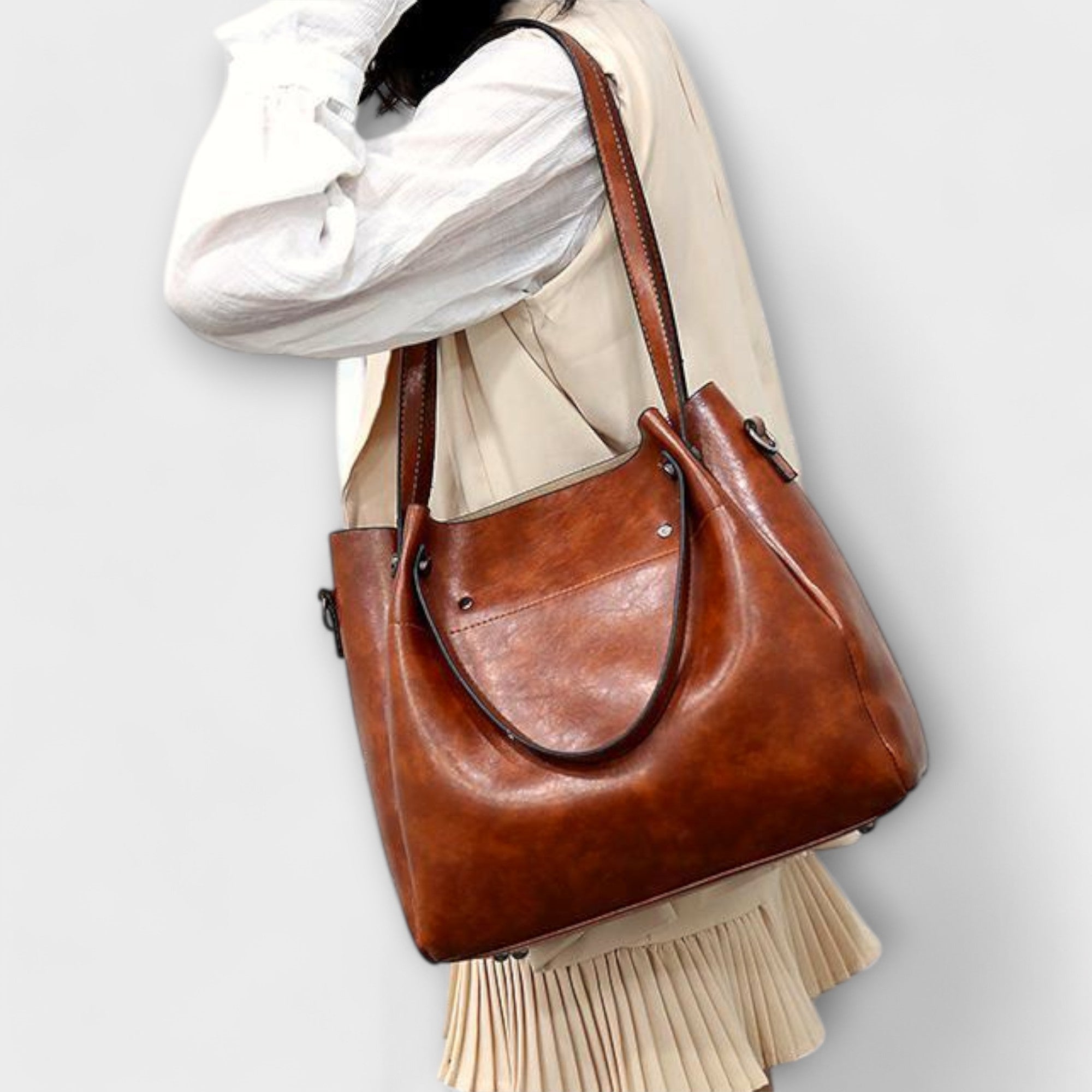 Olivia – 4-częściowy zestaw torebek w stylu vintage