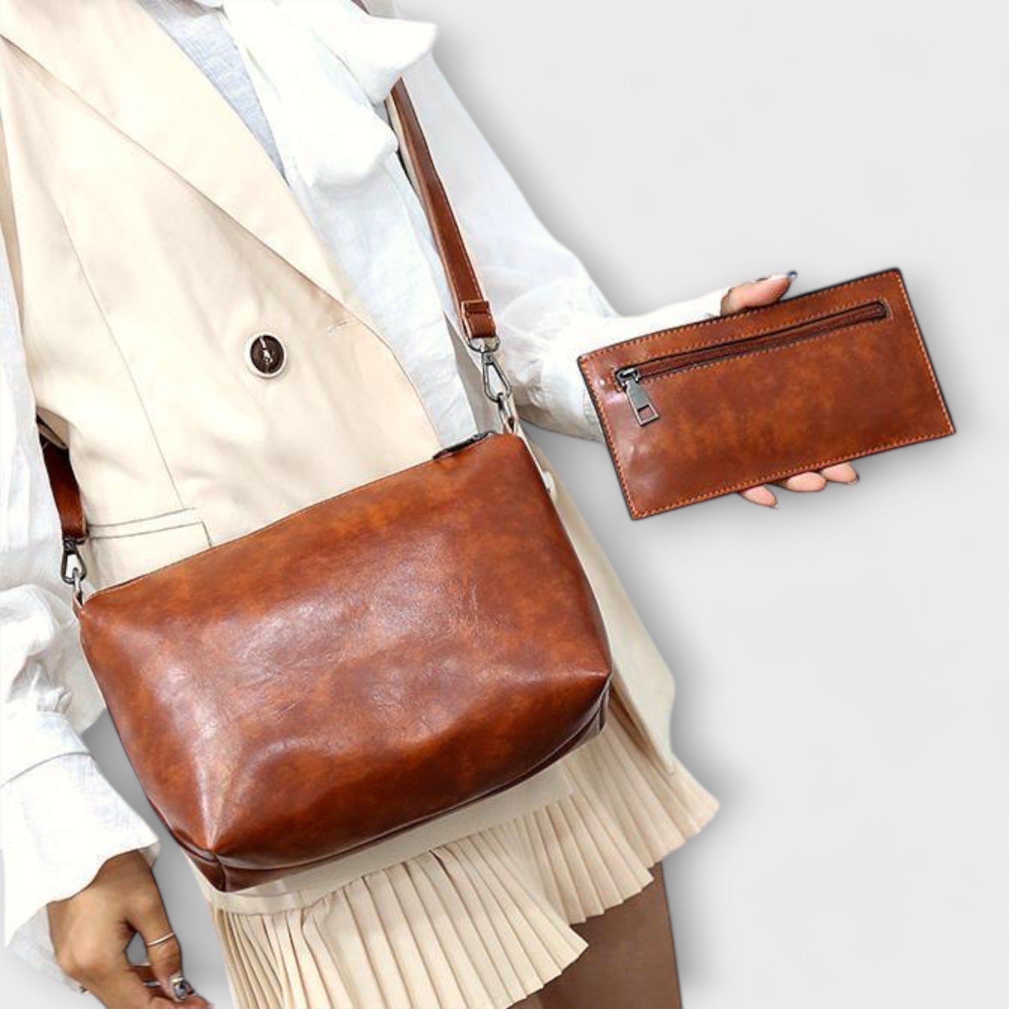 Olivia – 4-częściowy zestaw torebek w stylu vintage