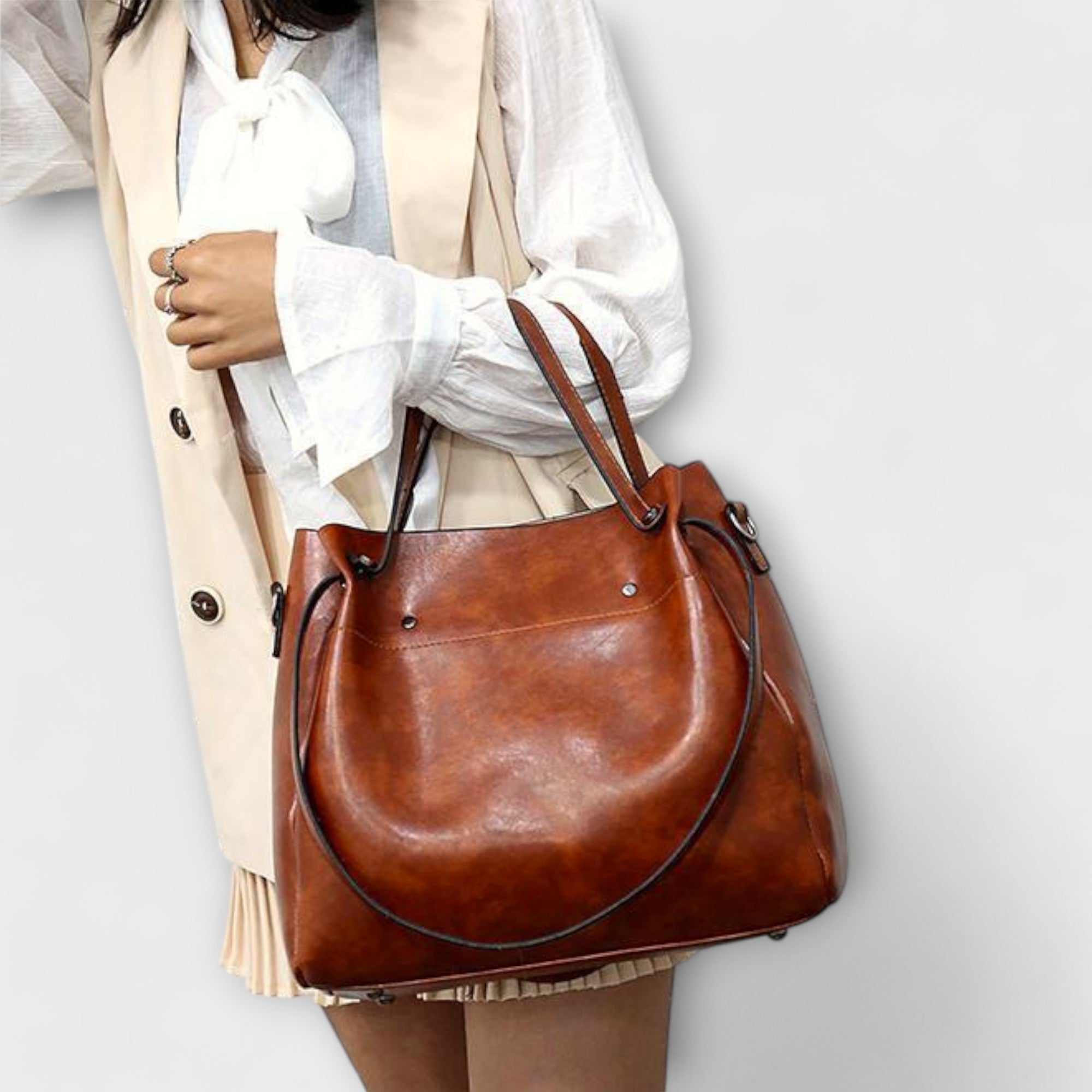 Olivia – 4-częściowy zestaw torebek w stylu vintage