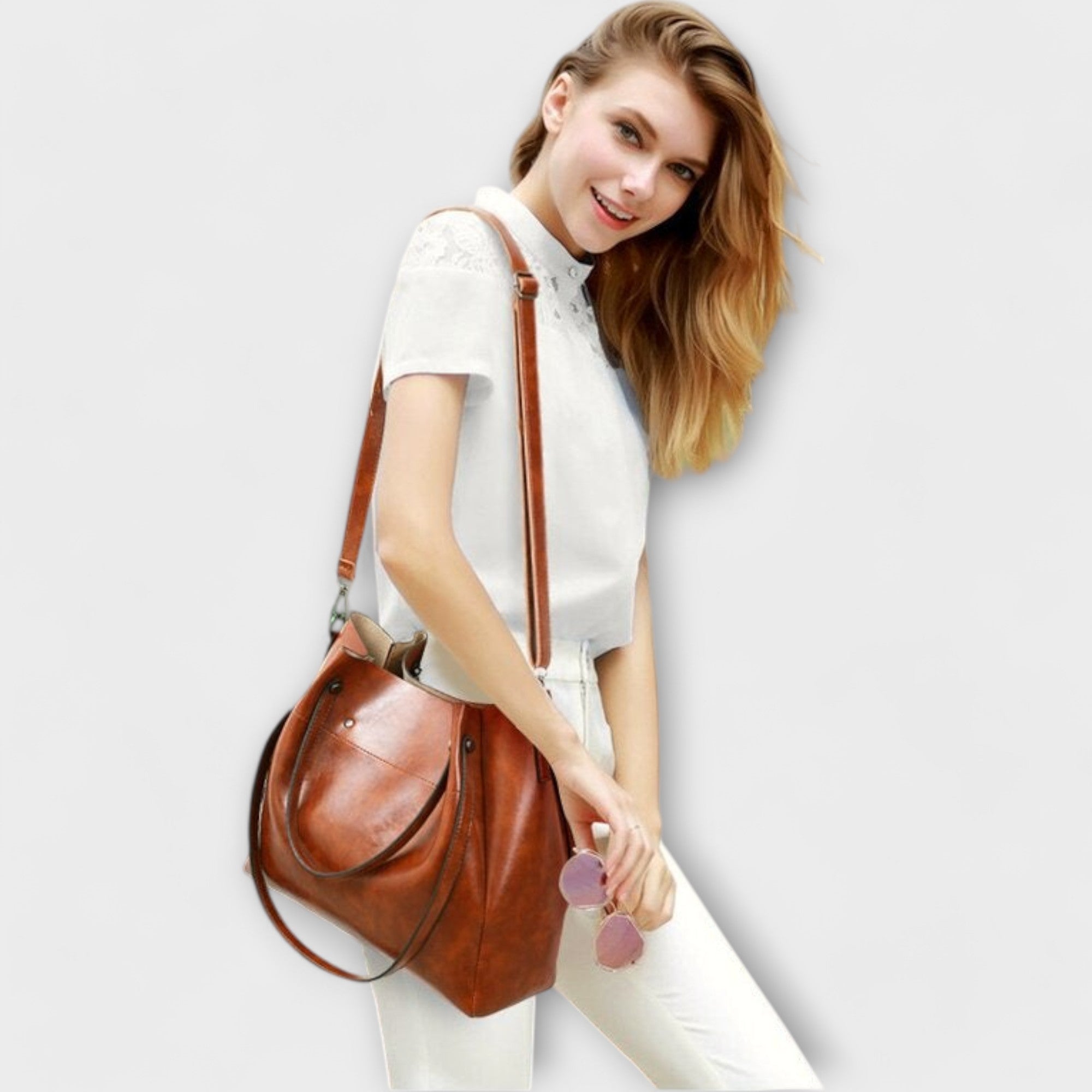 Olivia – 4-częściowy zestaw torebek w stylu vintage