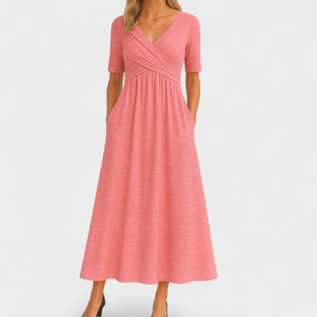 Phoebe | Elegancka sukienka midi