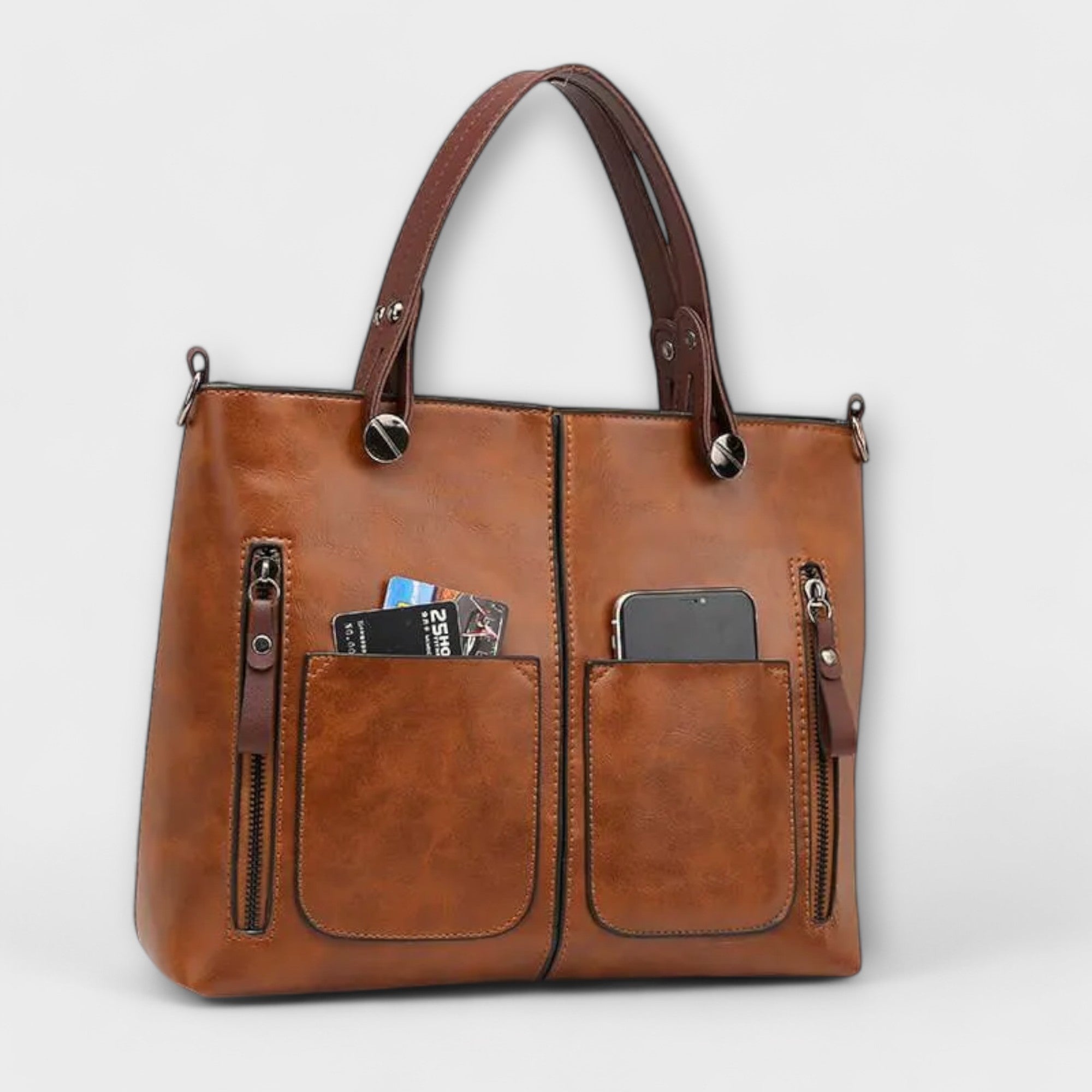 Lora - Elegancka Skórzana Torebka