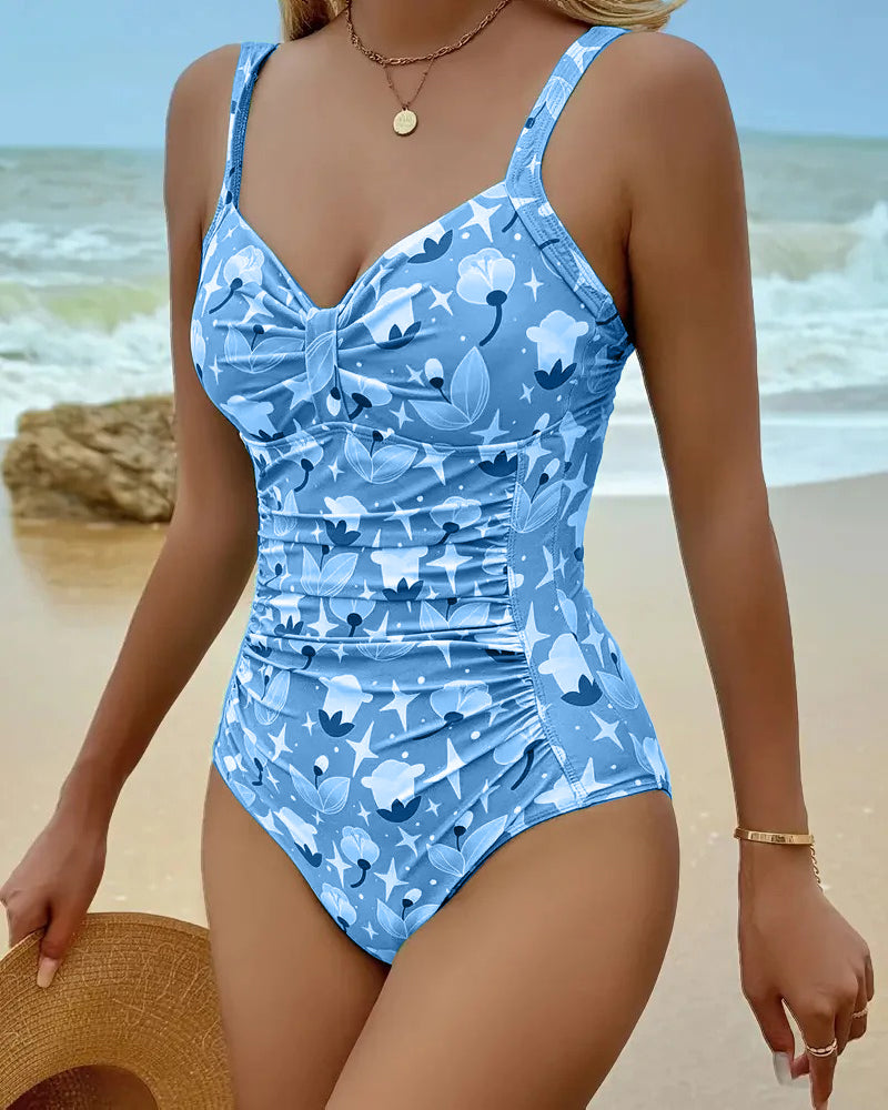 Clara | Jednoczęściowe tankini z nadrukiem