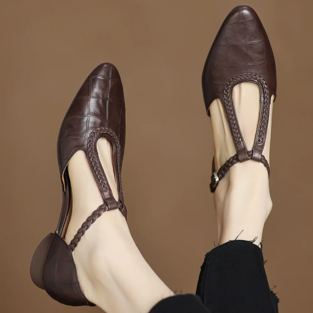 Vivienne | Skórzane Mary Janes