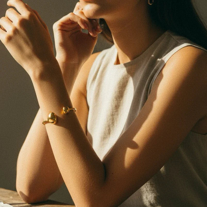 Złota bransoletka Mallory Minimalist