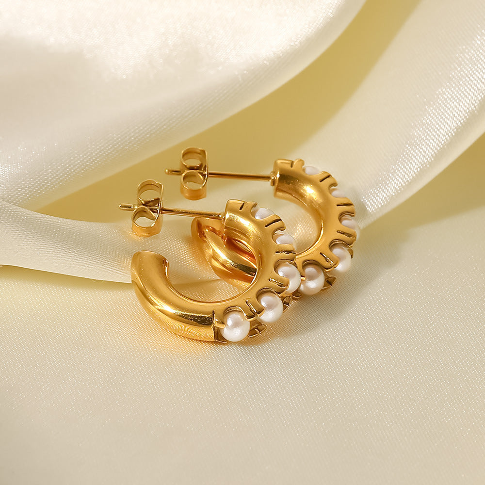 Kolczyki Charlotte Pearl