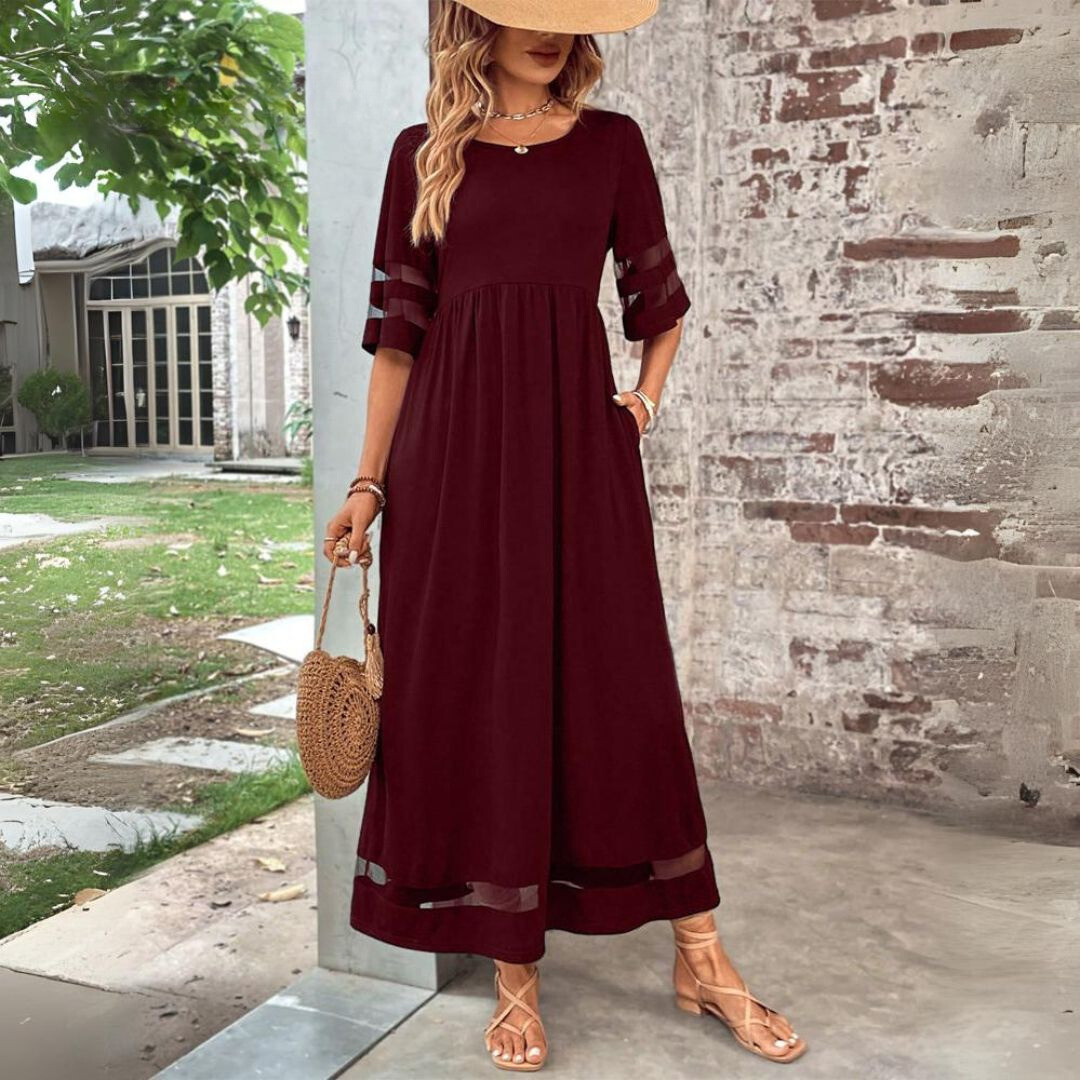 Vivelle| Elegancka Midi Sukienka