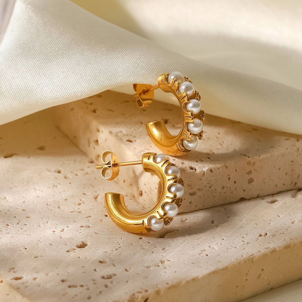 Kolczyki Charlotte Pearl