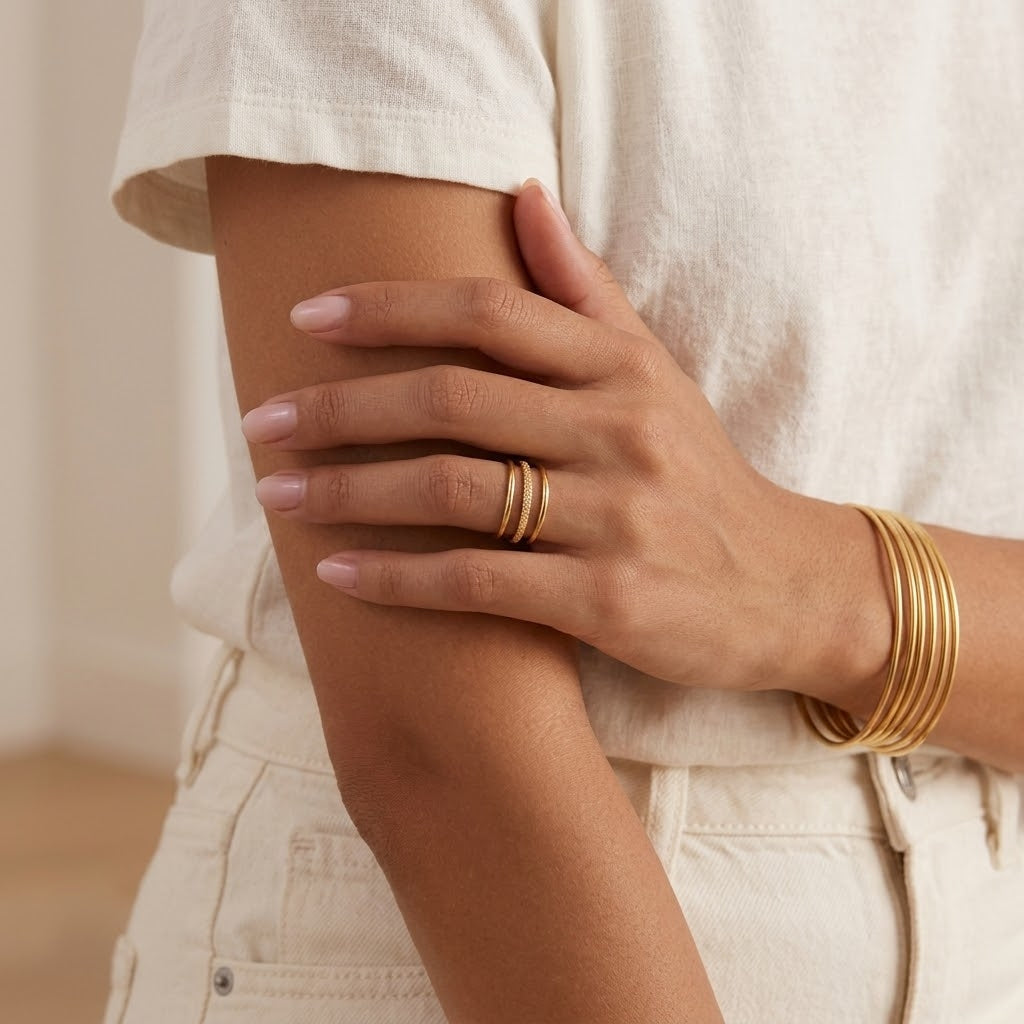 Zestaw Bransoletek Shannon Gold