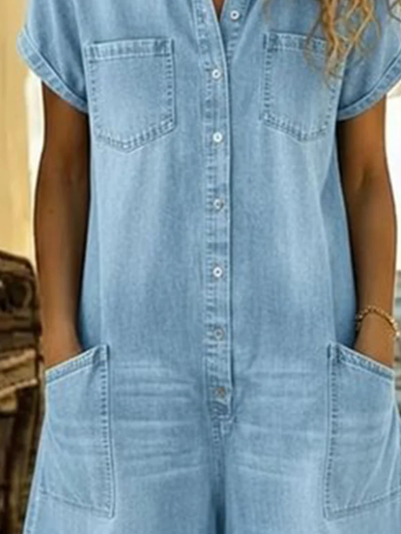 Laverne | Relaxed Fit Summer Short Jumpsuit