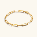 Bransoletka Eloise Gold Paperclip