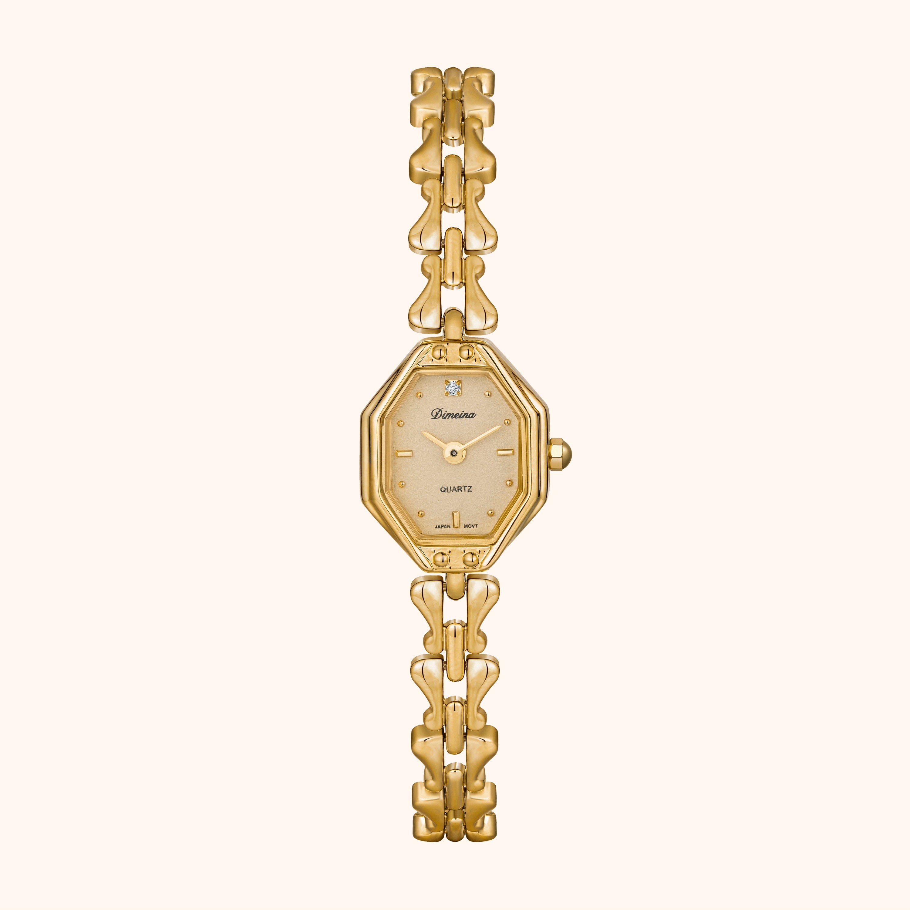 Złoty Zegarek Damski – Luksusowy Design Vintage