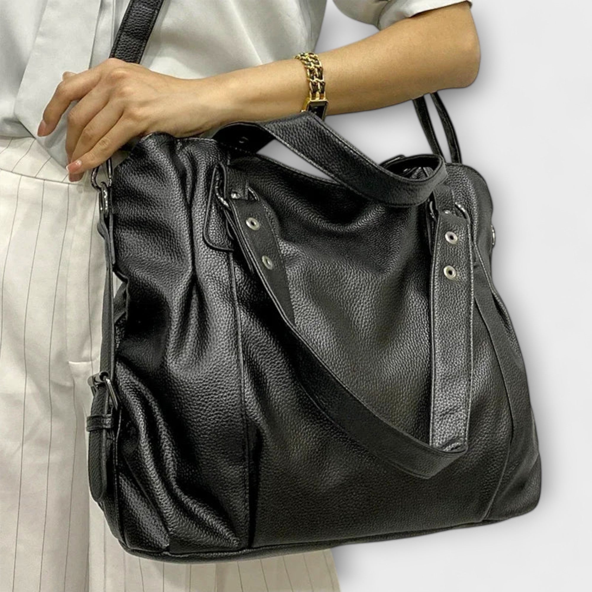 Olivia - Elegancka torba worek na ramię