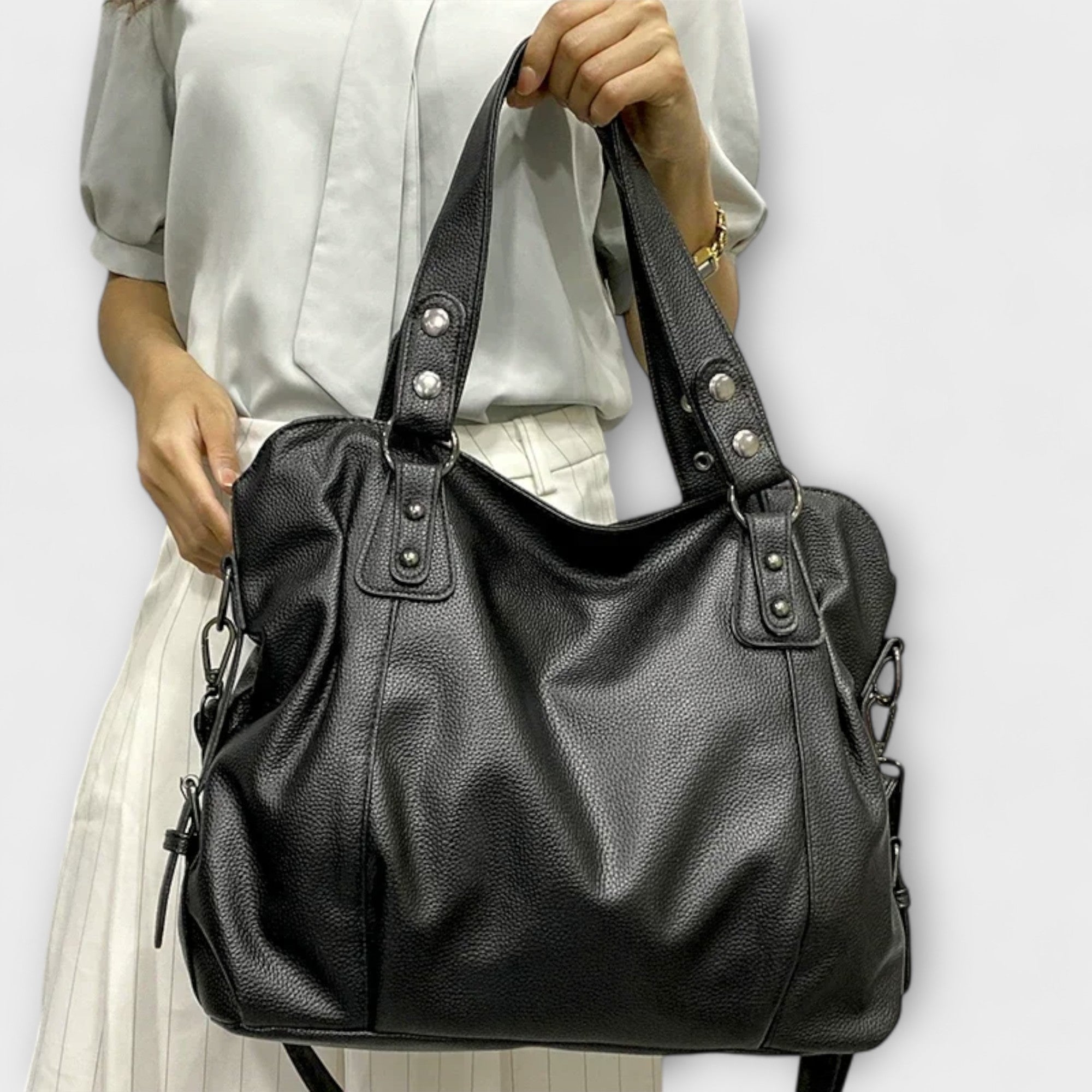 Olivia - Elegancka torba worek na ramię