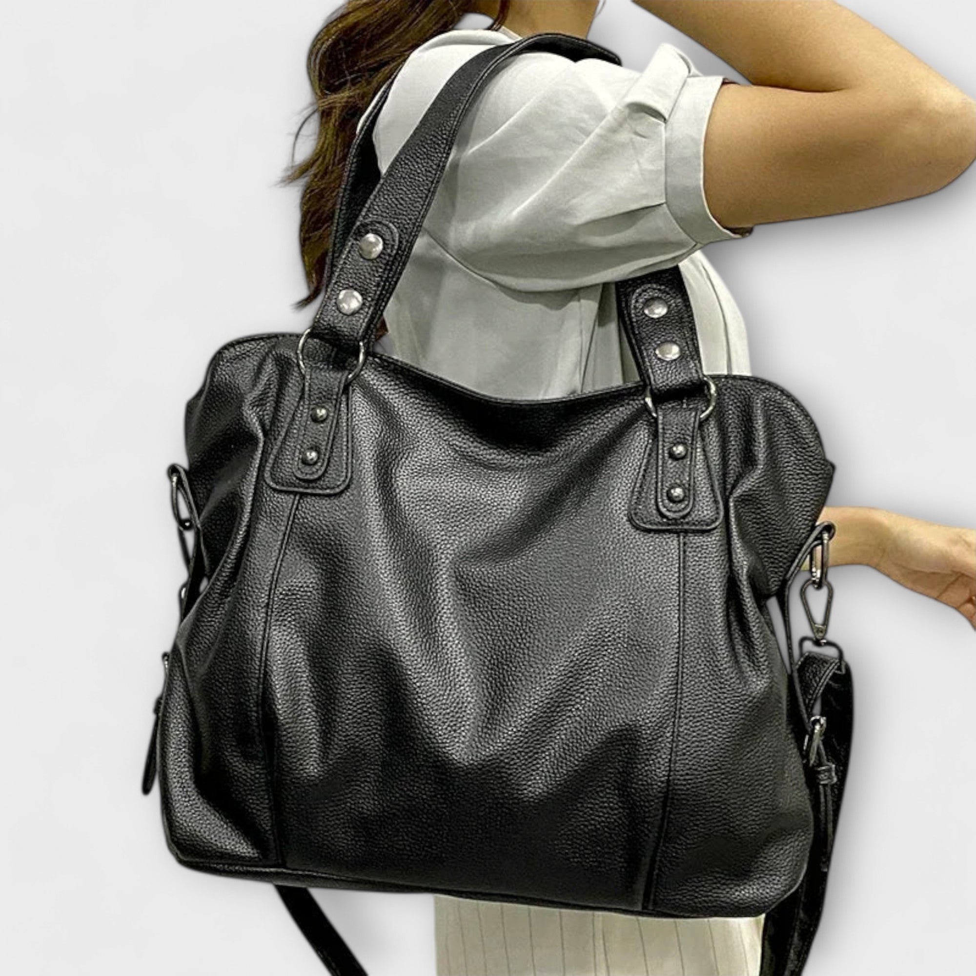 Olivia - Elegancka torba worek na ramię
