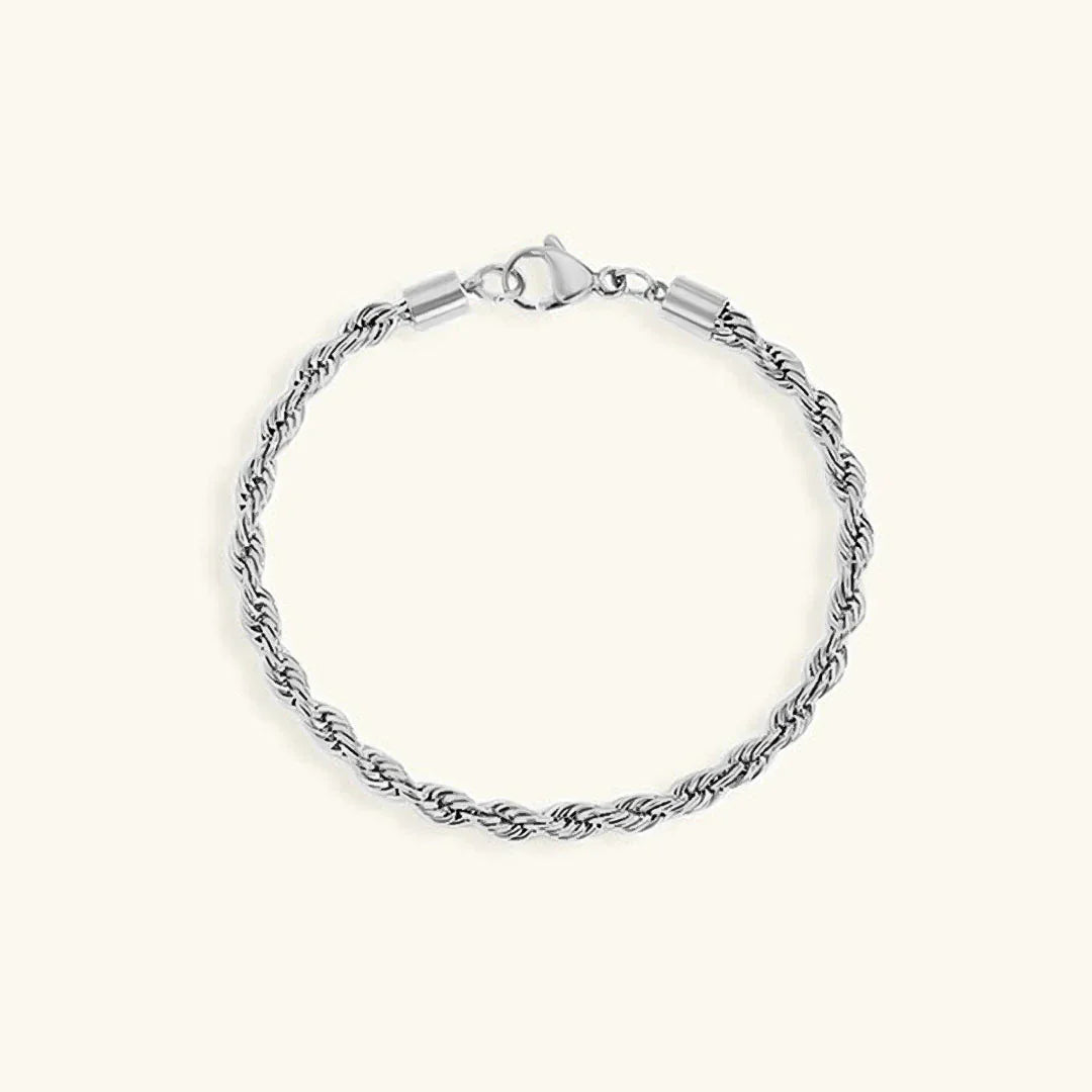 Złota bransoletka Gigi Rope Chain
