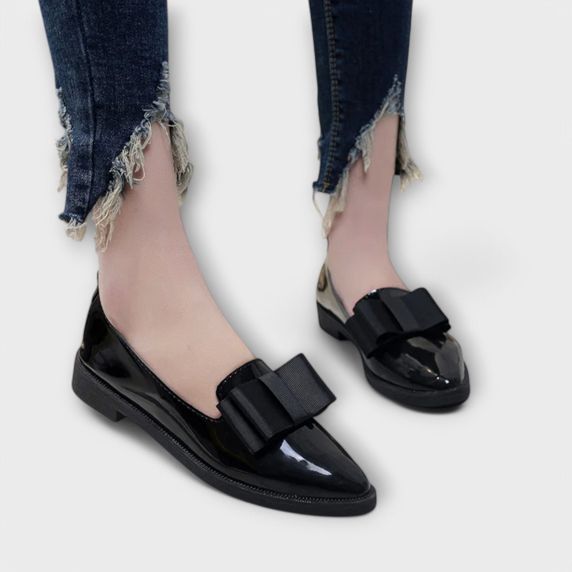 Zaria | Eleganckie mokasyny z kokardką Mokasyny