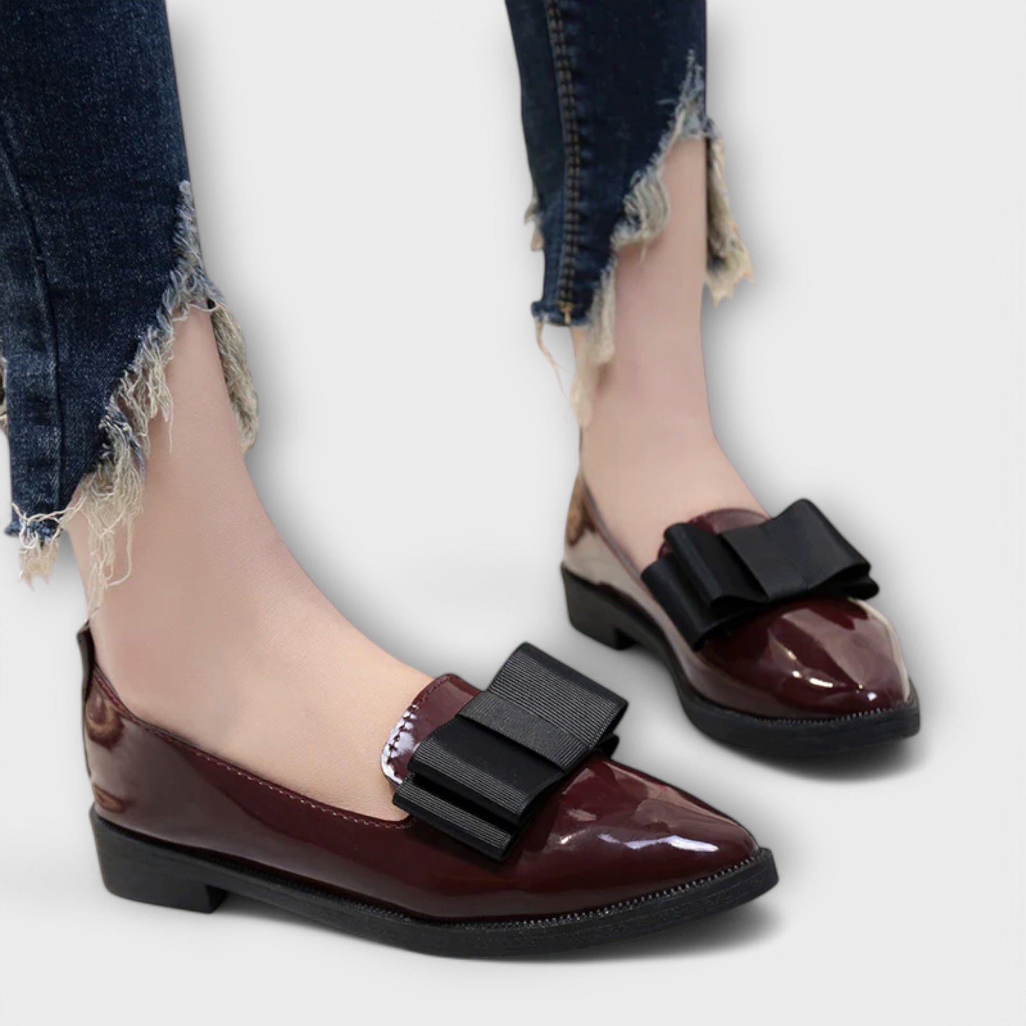 Zaria | Eleganckie mokasyny z kokardką Mokasyny