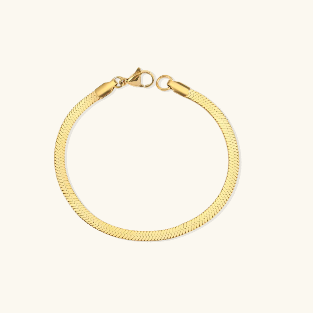 Hailey Herringbone Bracelet