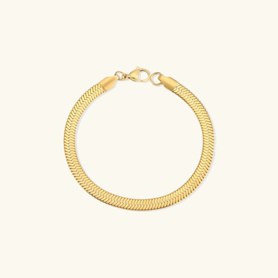 Hailey Herringbone Bracelet