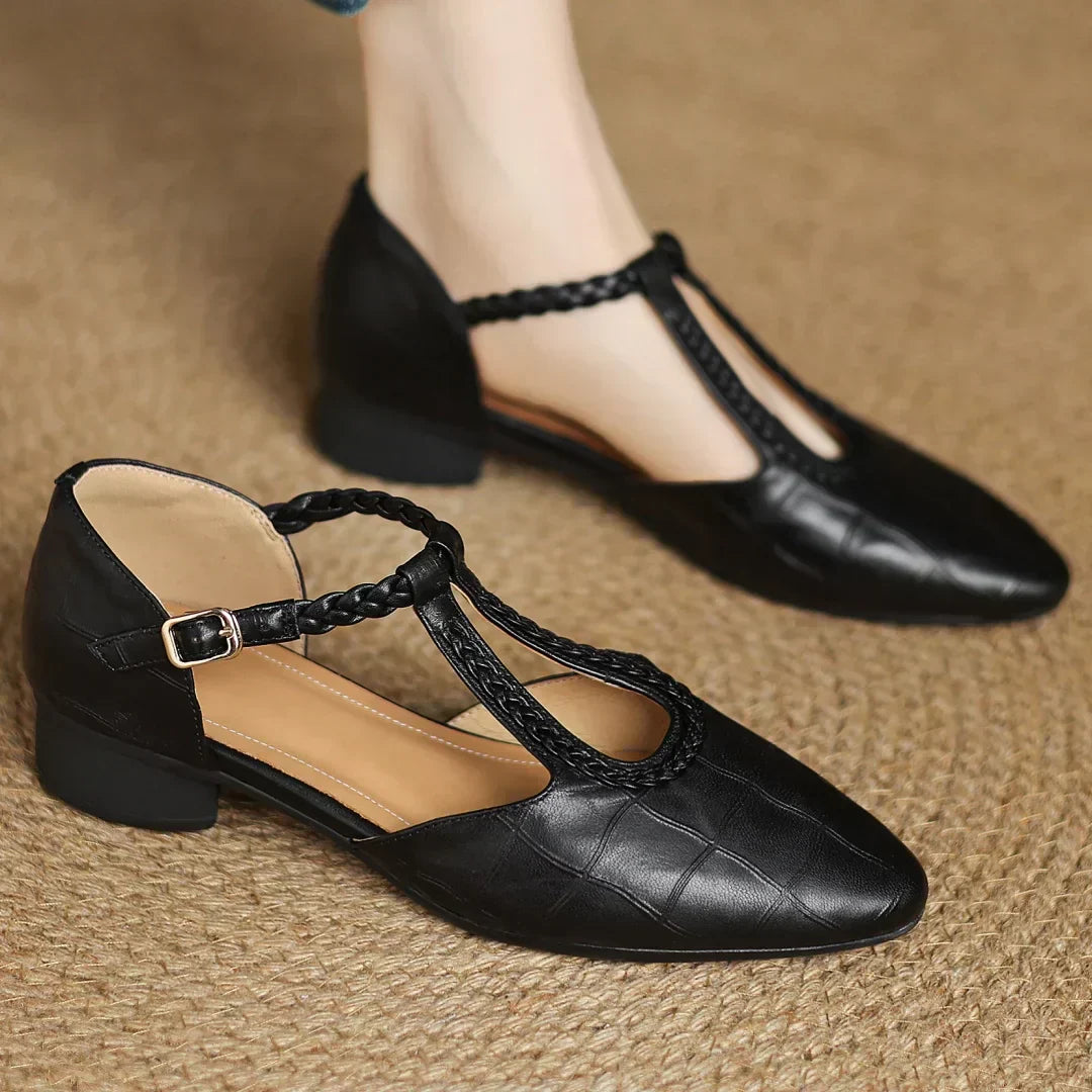 Vivienne | Skórzane Mary Janes