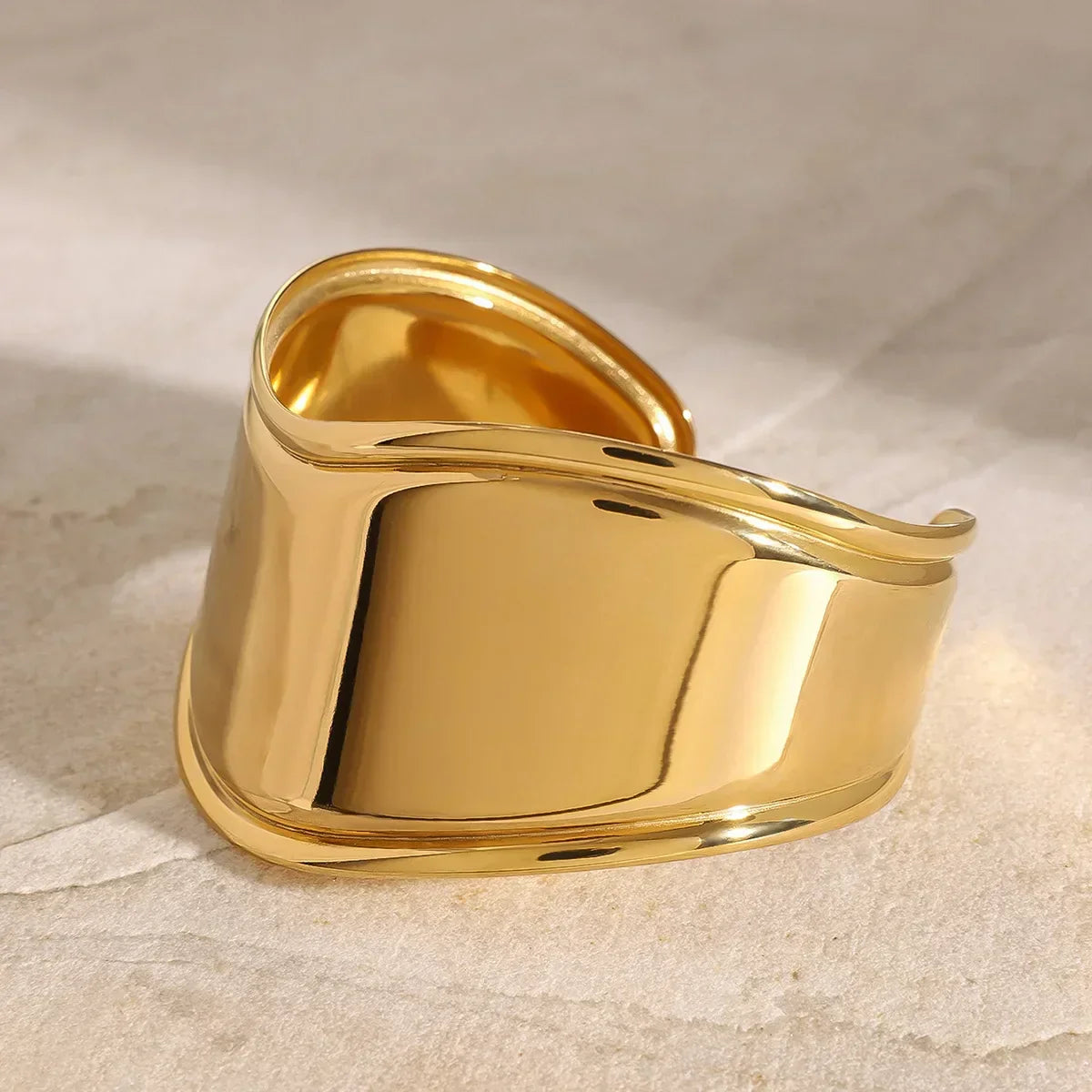 Złota Bransoletka Izza Smooth