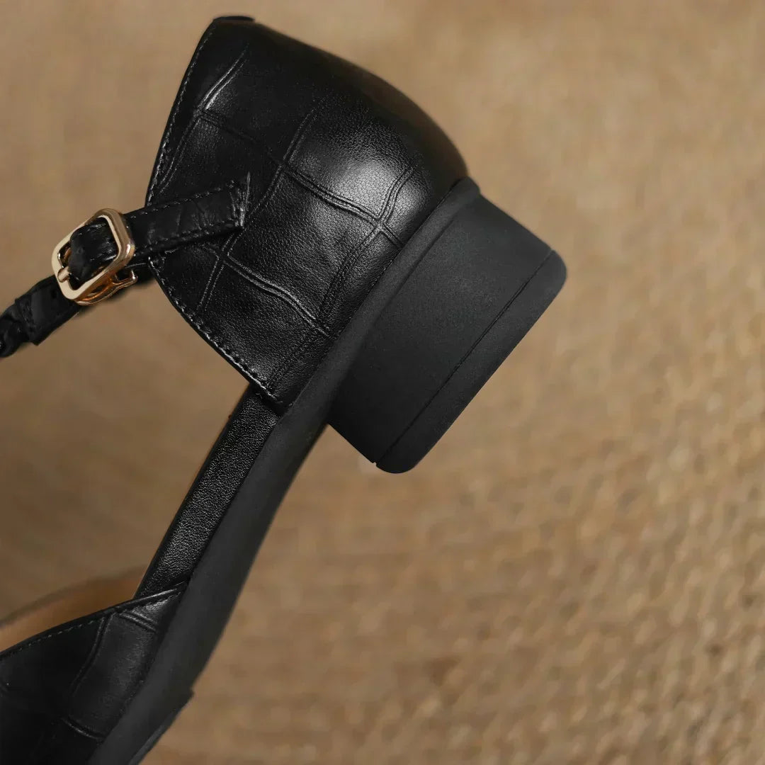 Vivienne | Skórzane Mary Janes