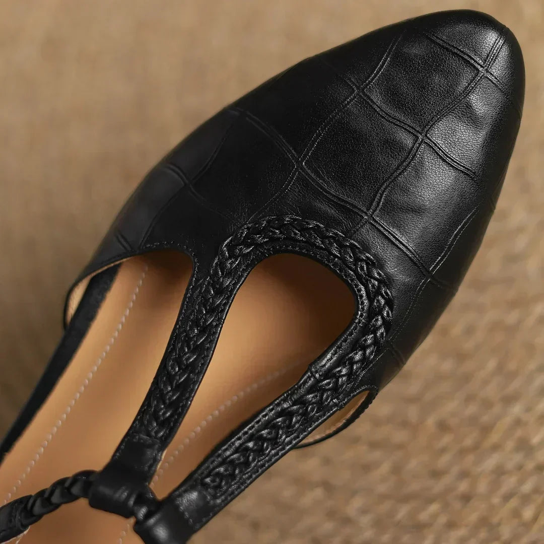 Vivienne | Skórzane Mary Janes