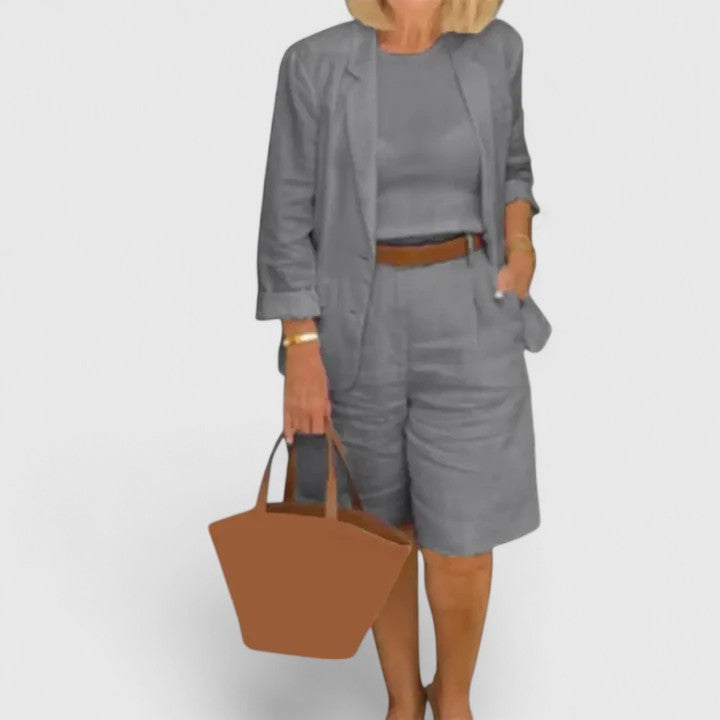 Railey | Elegancki dwuczęściowy komplet garniturowy