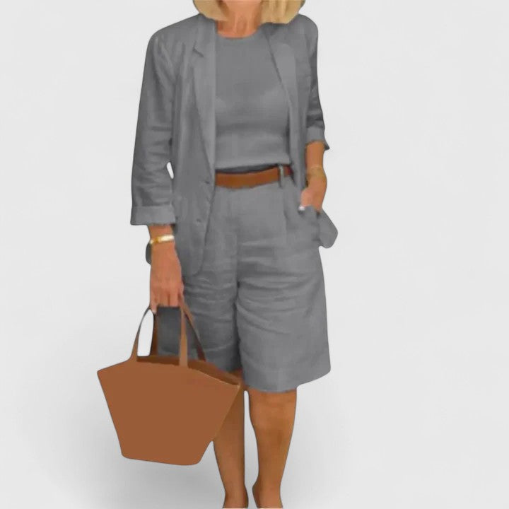 Railey | Elegancki dwuczęściowy komplet garniturowy