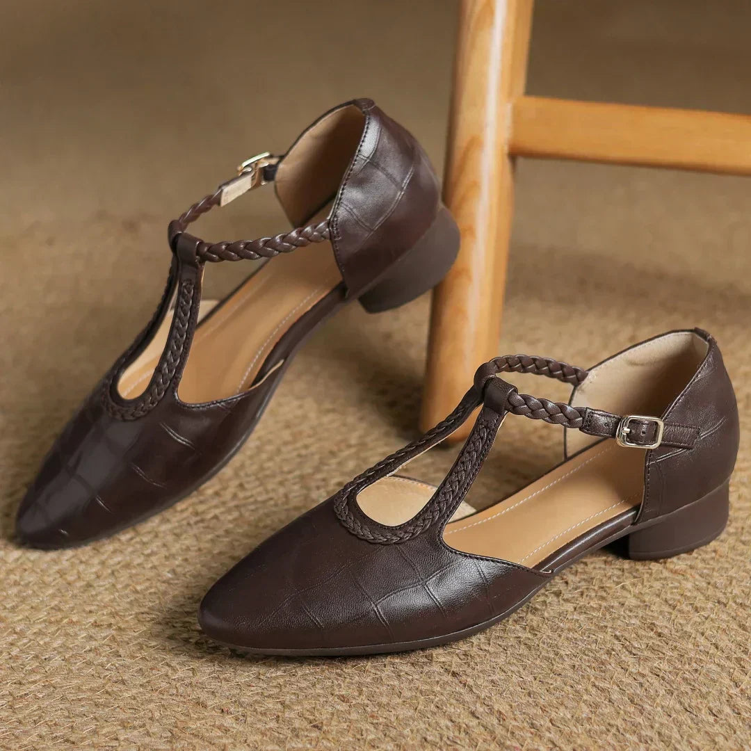 Vivienne | Skórzane Mary Janes