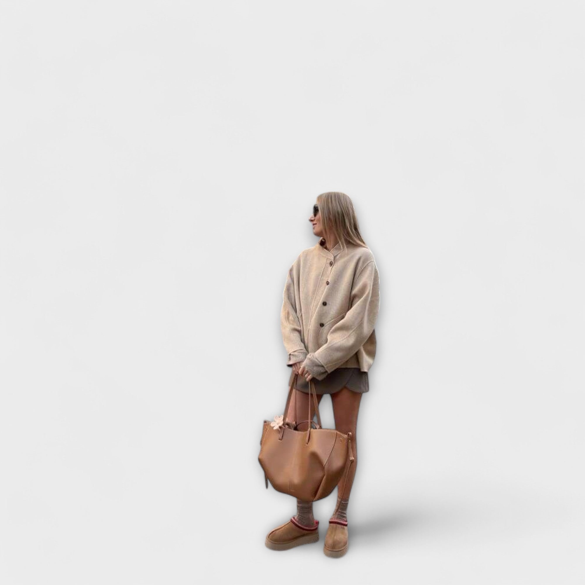 Olivia – Torba typu shopper w stylu vintage