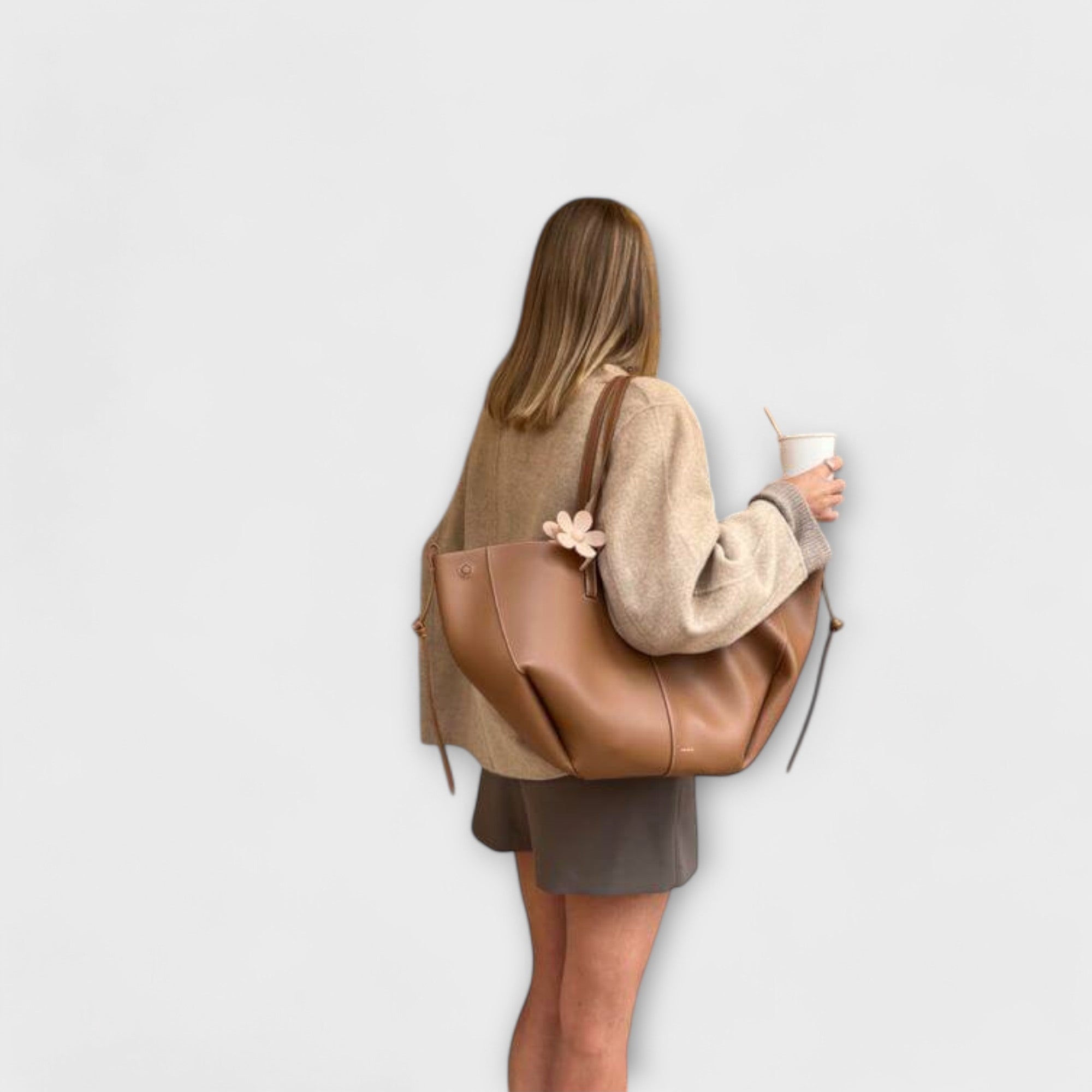 Olivia – Torba typu shopper w stylu vintage