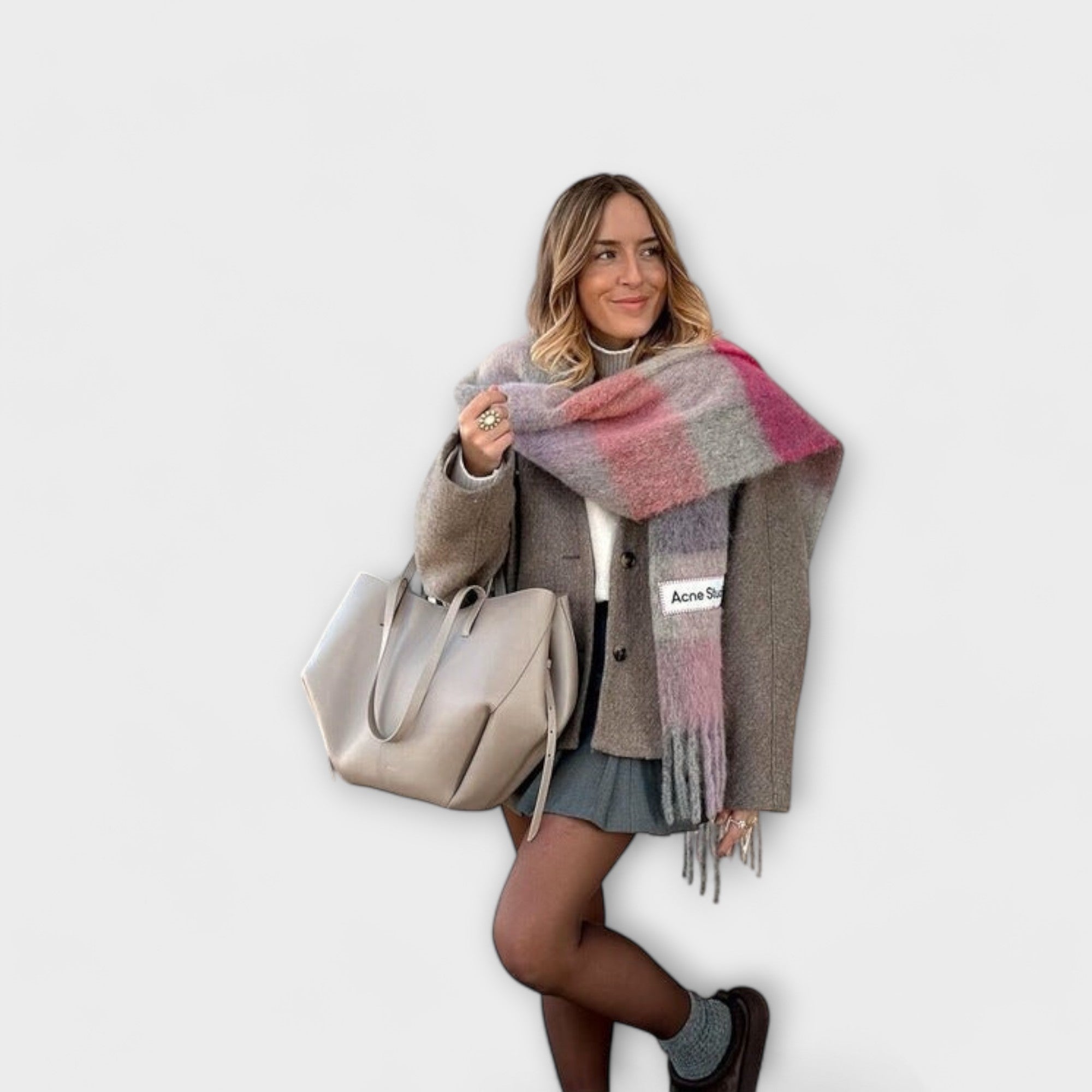 Olivia – Torba typu shopper w stylu vintage