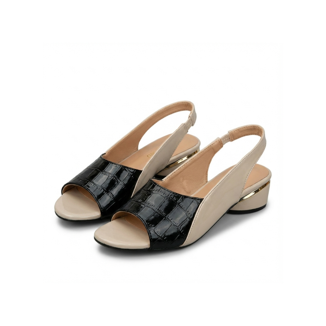 Mariah | Eleganckie Skórzane Sandały