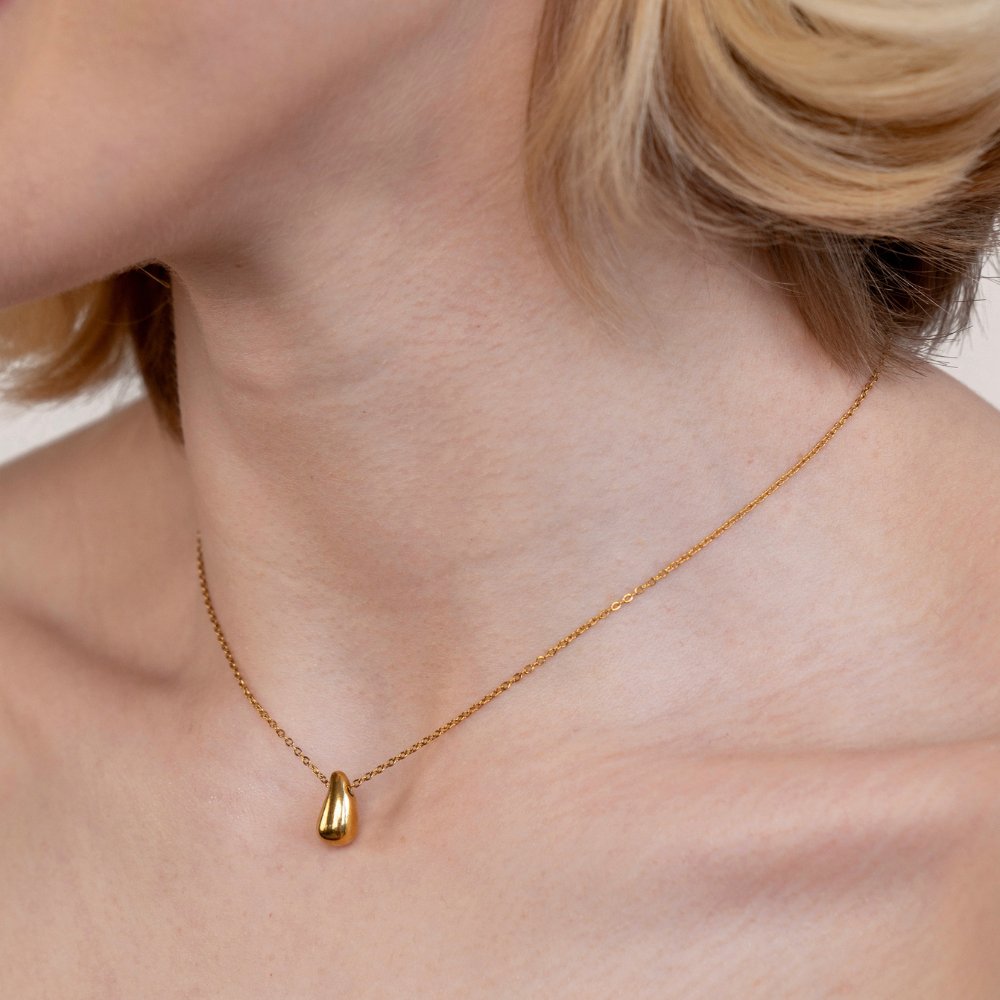 Naszyjnik Amara Golden Teardrop