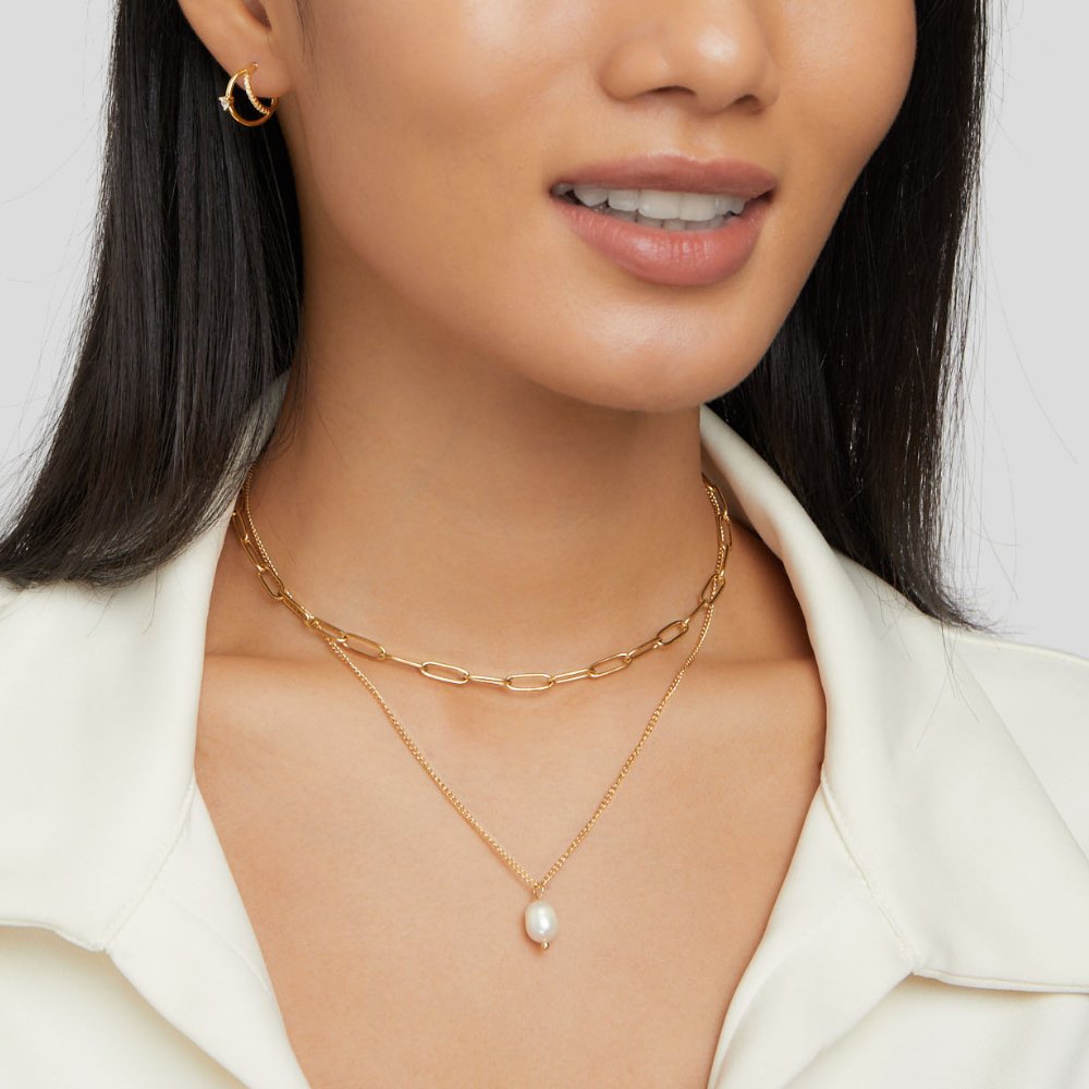 Naszyjnik Angela Pearl Gold