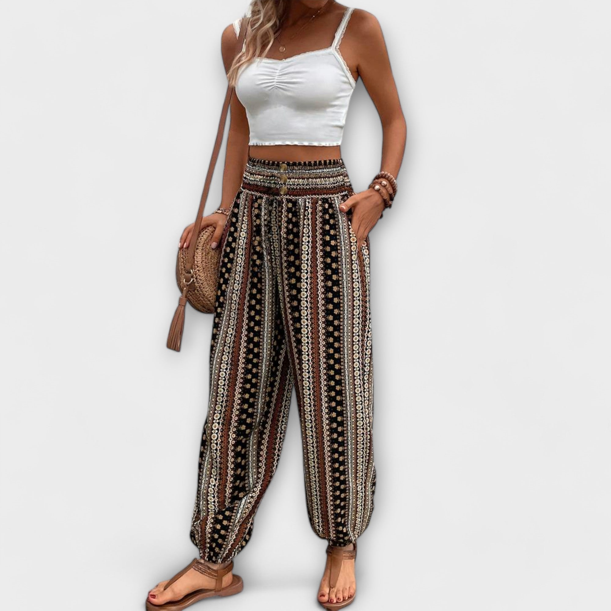 Nella | Spodnie w stylu boho