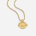Naszyjnik Celestial Gold Coin